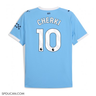 Muški Nogometni Dres Manchester City Rayan Cherki #10 Domaci 2025-26 Kratak Rukav Muški Nogometni Dres Manchester City Rayan Cherki #10 Domaci 2025-26 Kratak Rukav